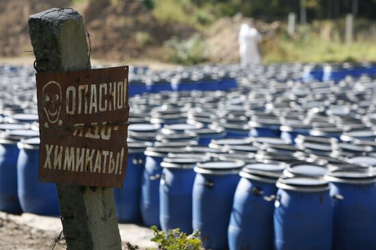 Disposal of obsolete pesticides in Belarus