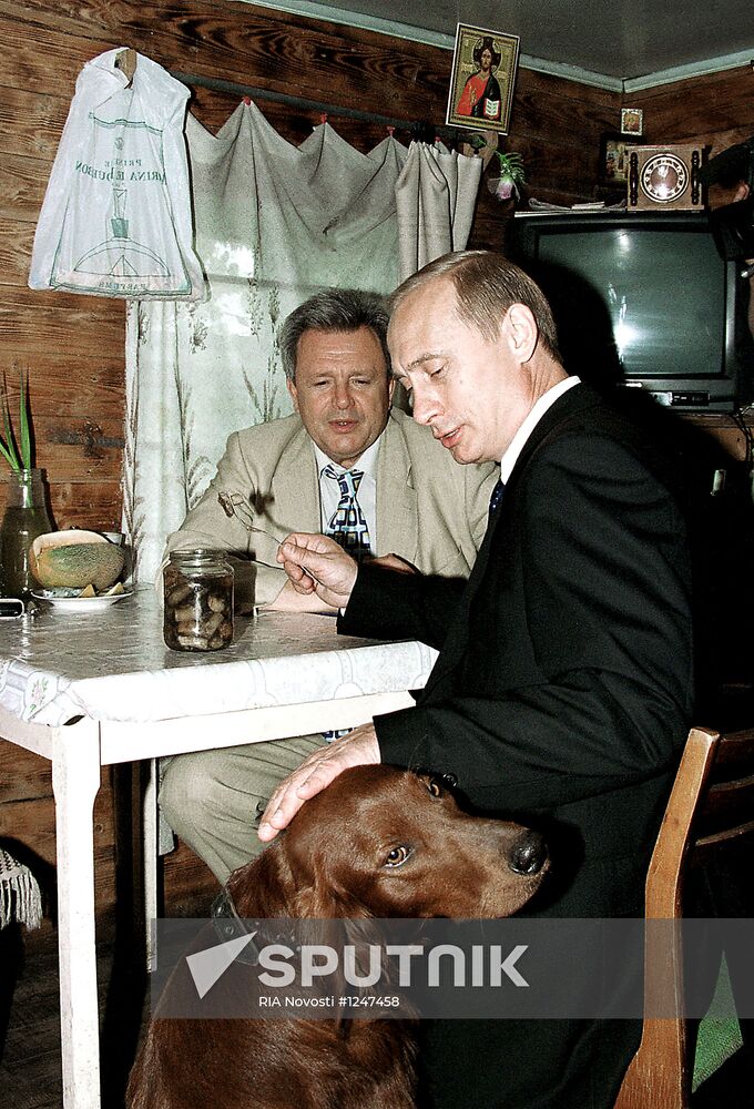 Vladimir Putin in Samara region