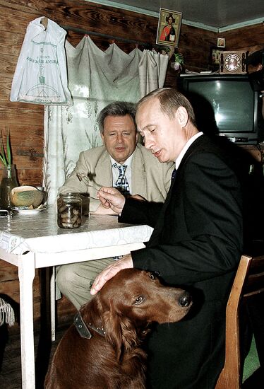 Vladimir Putin in Samara region