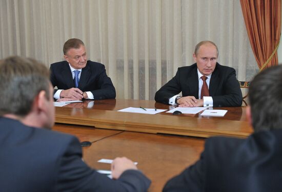 Vladimir Putin talks with Oleg Kovalyov and Ryazan public