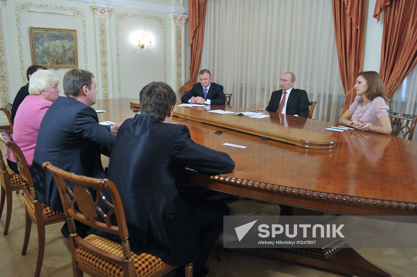 Vladimir Putin talks with Oleg Kovalyov and Ryazan public
