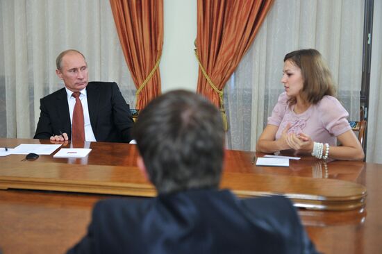 Vladimir Putin talks with Oleg Kovalyov and Ryazan public