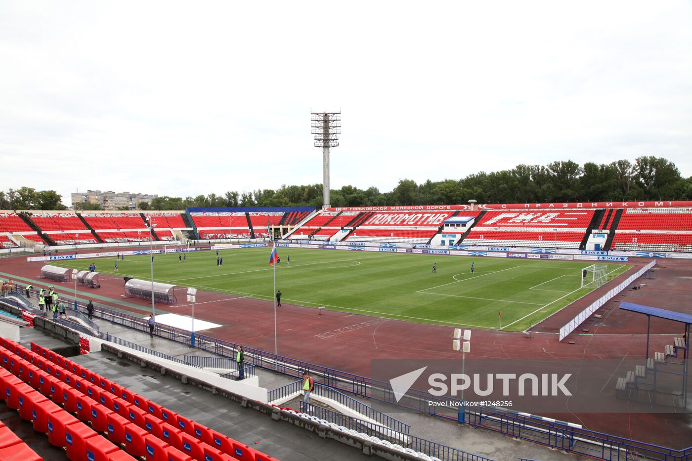 Lokomotiv stadium in Nizhny Novgorod
