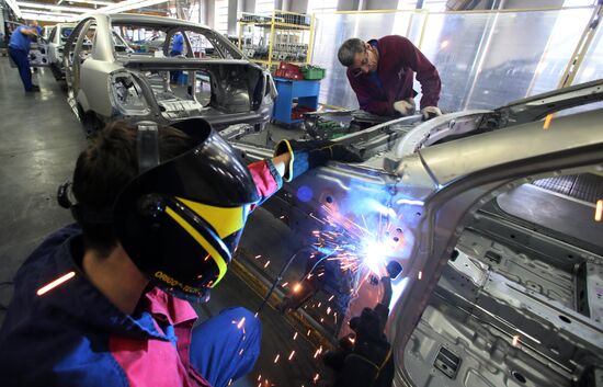 Work of painting and welding workshops at AVTOTOR