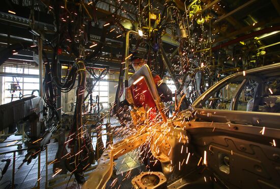 Work of painting and welding workshops at AVTOTOR