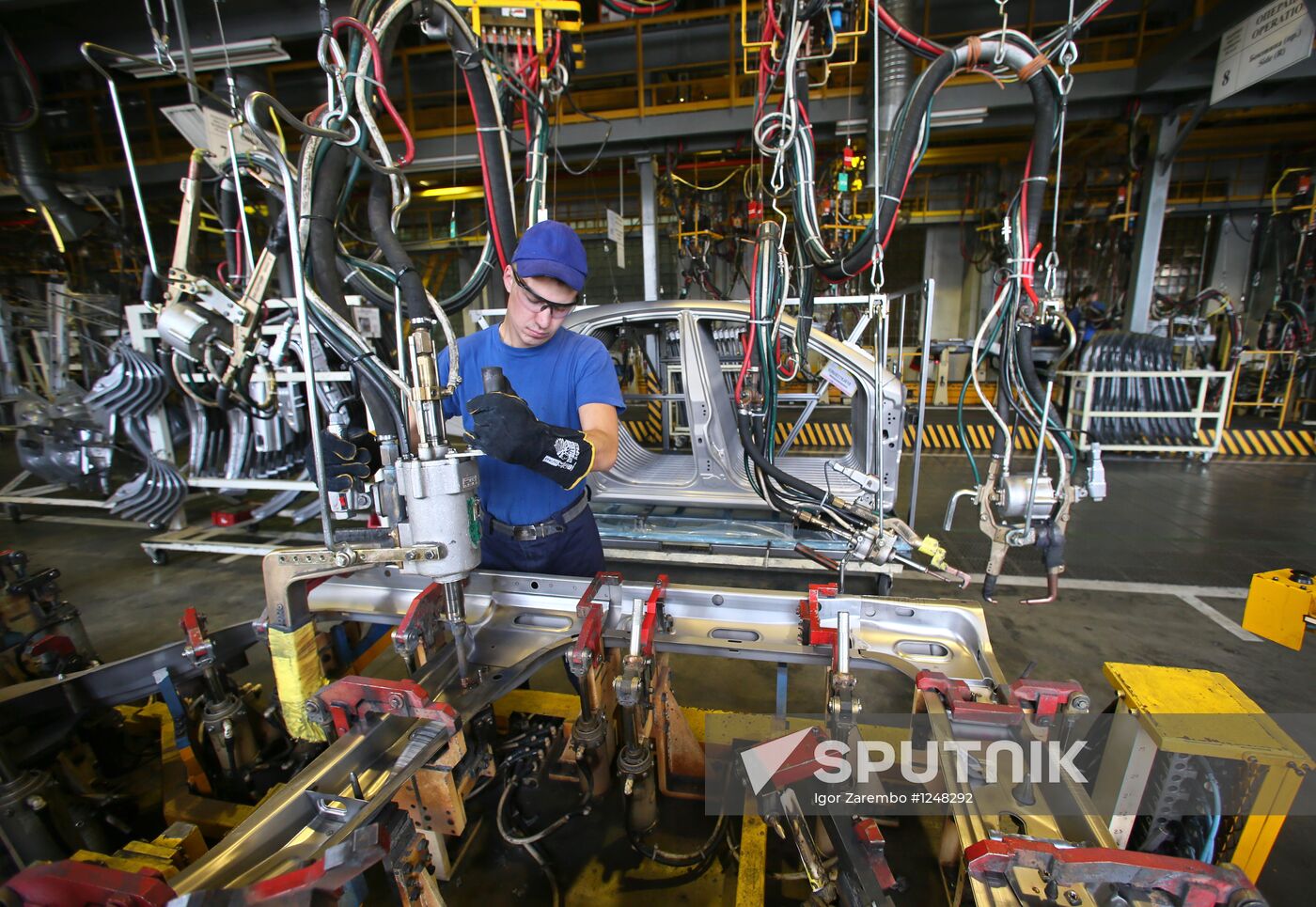 Work of painting and welding workshops at AVTOTOR