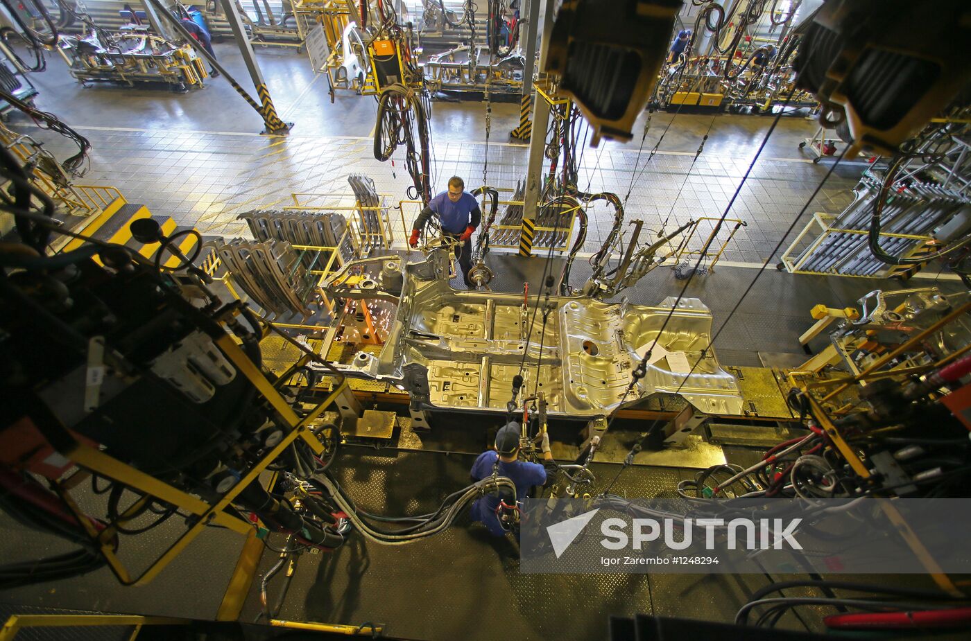 Work of painting and welding workshops at AVTOTOR