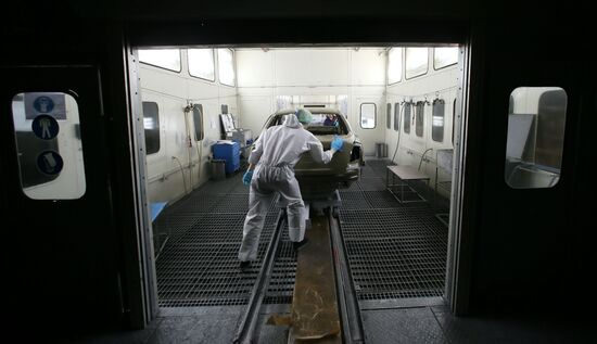 Work of painting and welding workshops at AVTOTOR