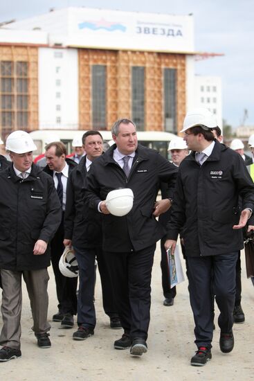 Dmitry Rogozin's working trip to Vladivostok