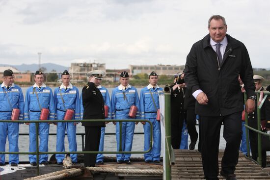 Dmitry Rogozin's working trip to Vladivostok
