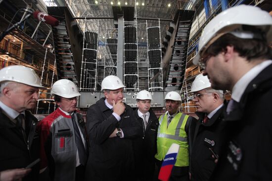 Dmitry Rogozin's working trip to Vladivostok