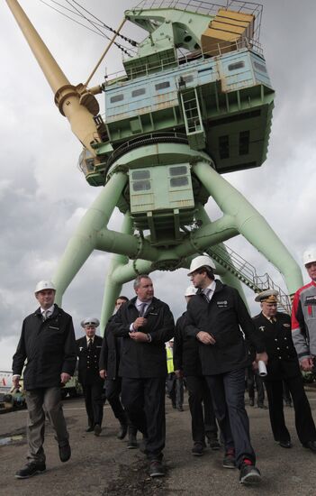 Dmitry Rogozin's working trip to Vladivostok