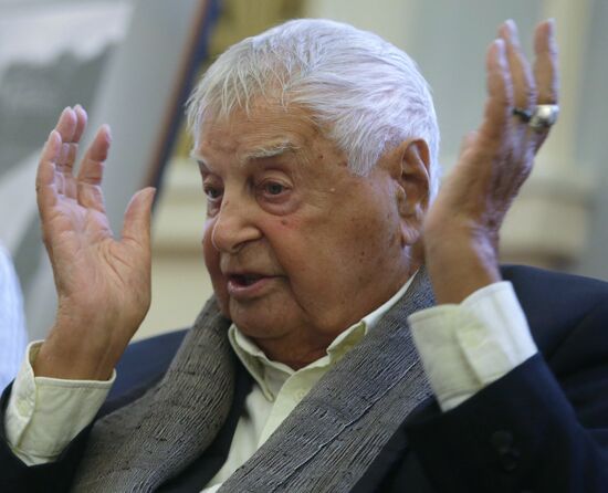 News conference on Yury Lyubimov's 95th birthday