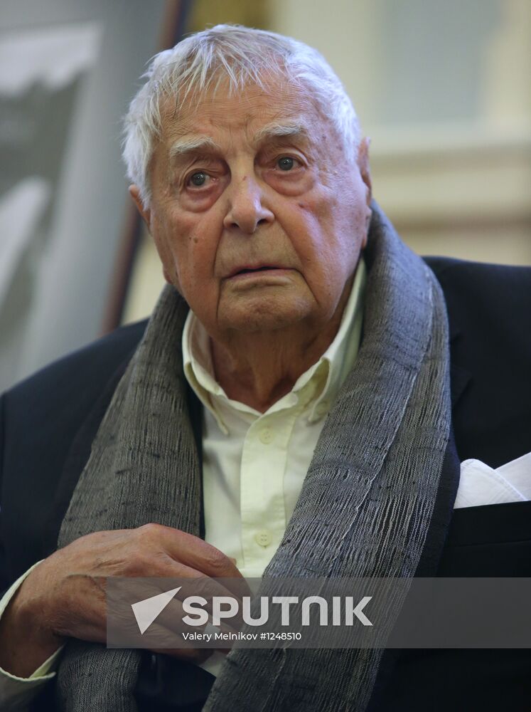 News conference on Yury Lyubimov's 95th birthday