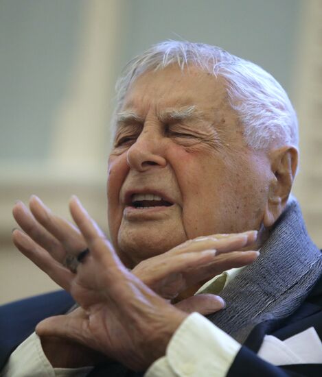 News conference on Yury Lyubimov's 95th birthday