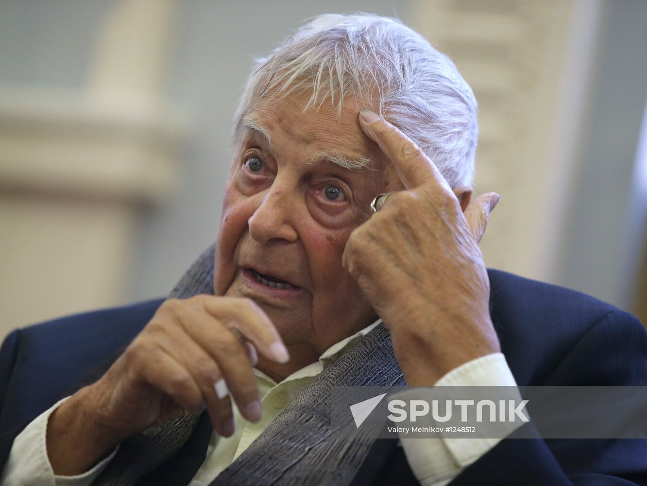 News conference on Yury Lyubimov's 95th birthday