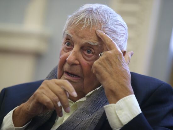 News conference on Yury Lyubimov's 95th birthday