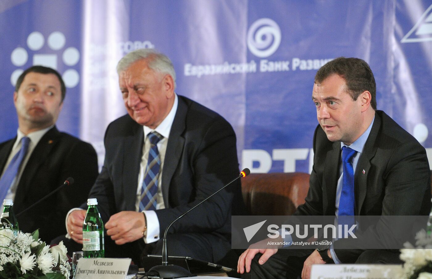 Dmitry Medvedev at Yalta Business Meetings forum