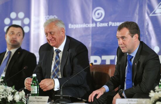 Dmitry Medvedev at Yalta Business Meetings forum