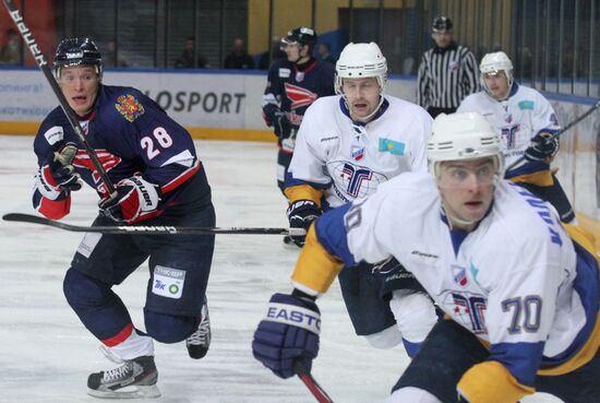 Hockey. Russian Major League. Sokol vs. Kazzinc-Torpedo