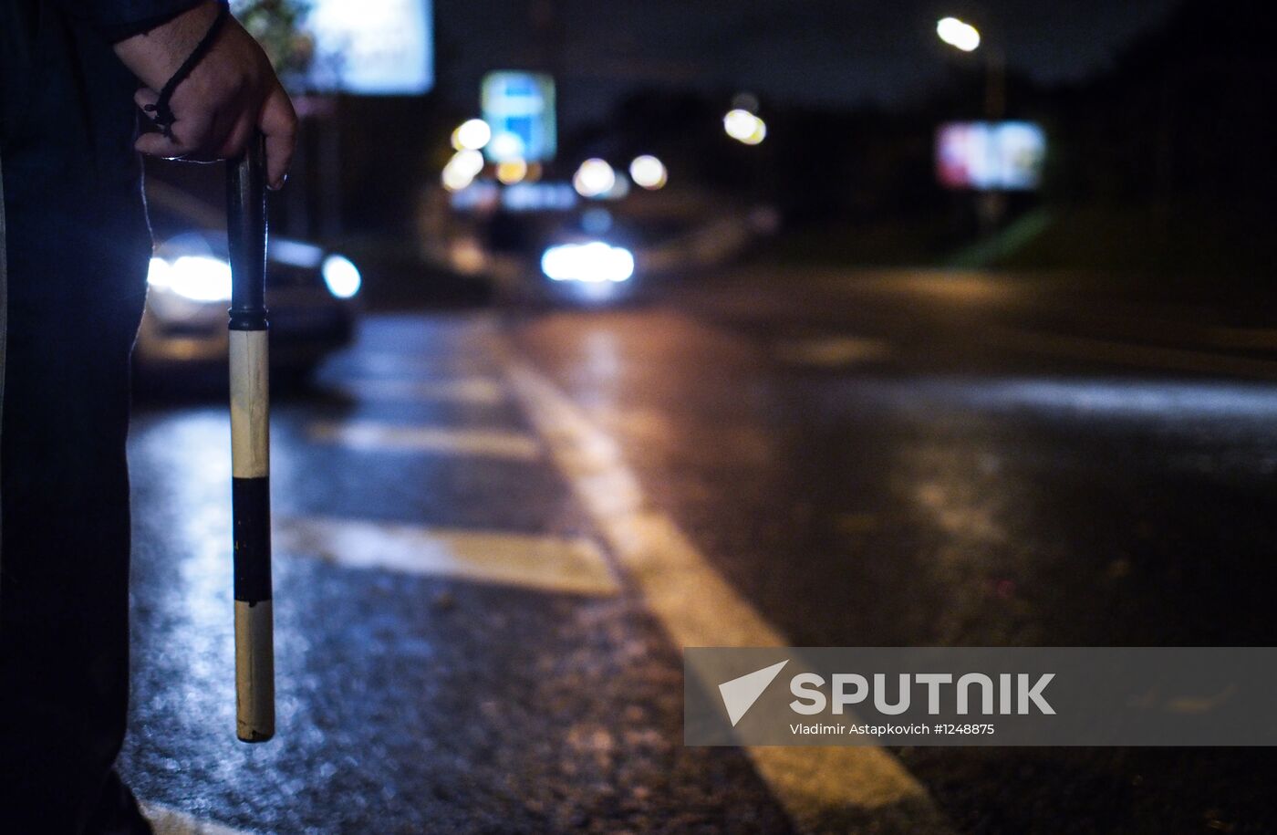 Traffic police conduct "Drunk Driver" raid in Moscow