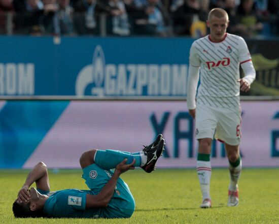 Football. Russian Premiere League. Zenit vs. Lokomotiv