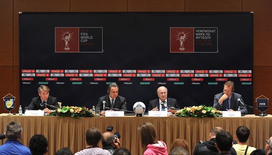 Russia-2018 organizing committee and FIFA hold news conference