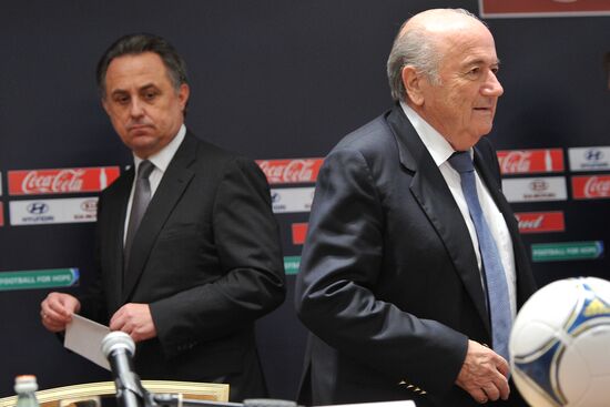 Russia-2018 organizing committee and FIFA hold news conference