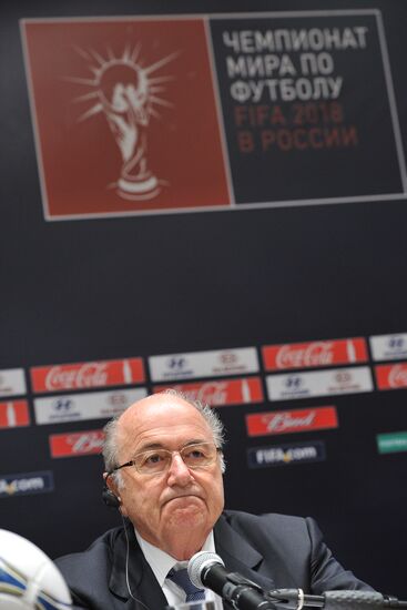 Russia-2018 organizing committee and FIFA hold news conference