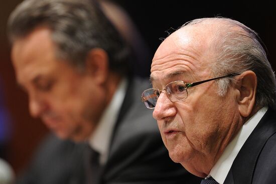 Russia-2018 organizing committee and FIFA hold news conference