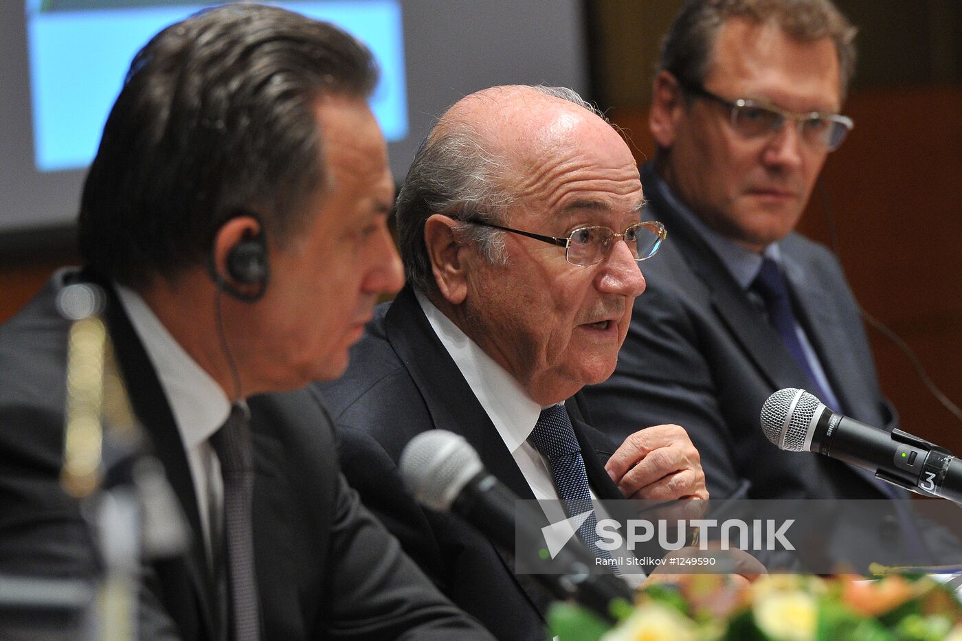 Russia-2018 organizing committee and FIFA hold news conference