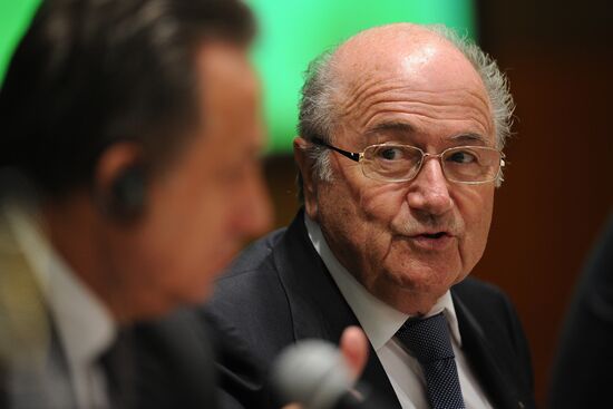 Russia-2018 organizing committee and FIFA hold news conference