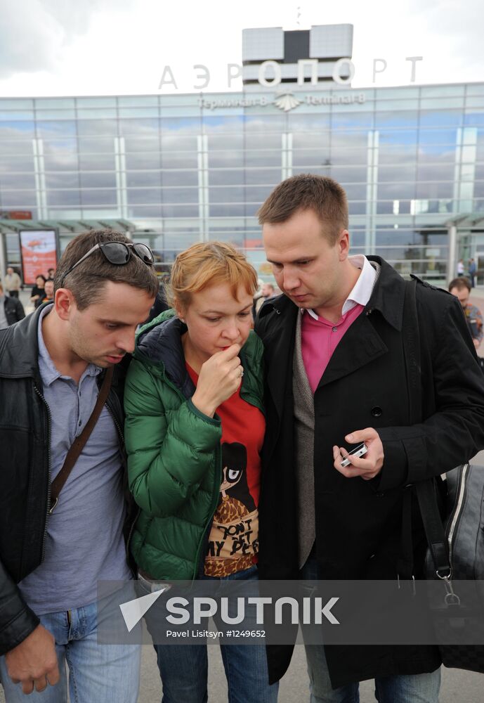 Ura.ru editor in chief Oksana Panova arrives in Yekaterinburg