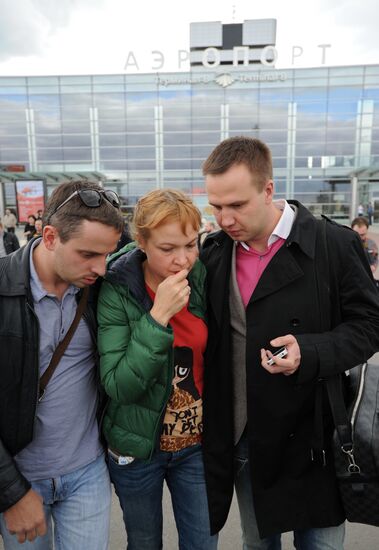 Ura.ru editor in chief Oksana Panova arrives in Yekaterinburg