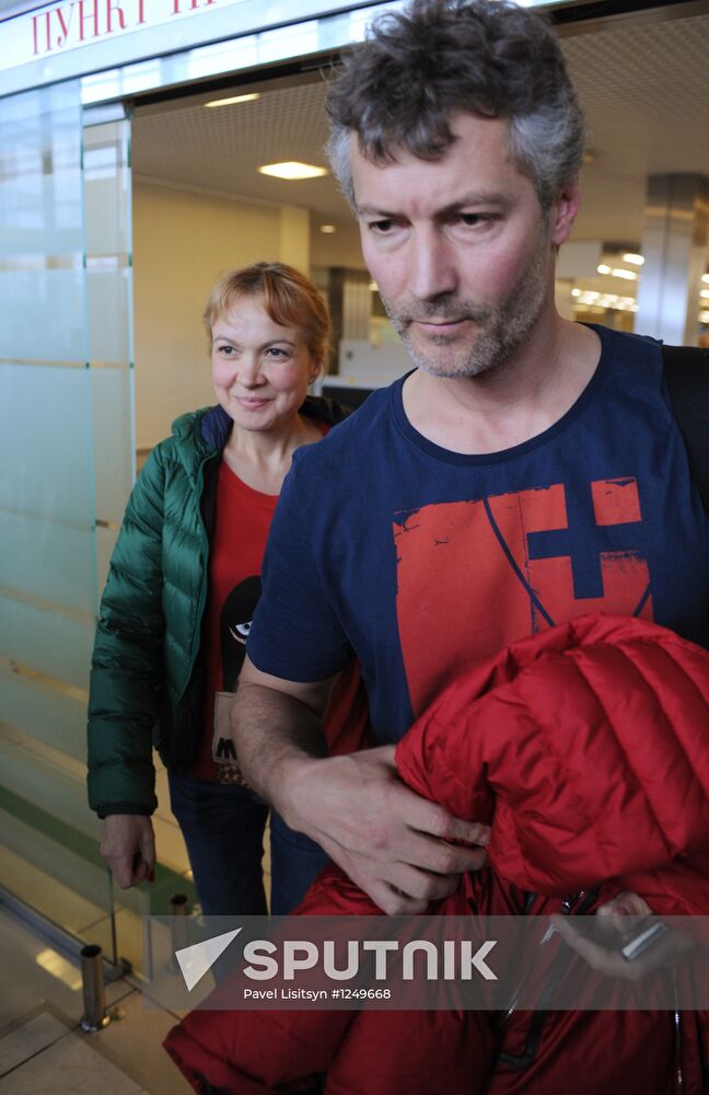 Ura.ru editor in chief Oksana Panova arrives in Yekaterinburg