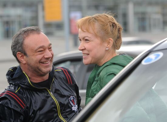 Ura.ru editor in chief Oksana Panova arrives in Yekaterinburg