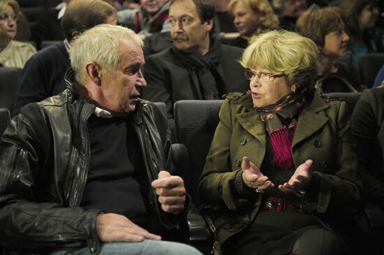 Meeting of Sovremennik Theater actors