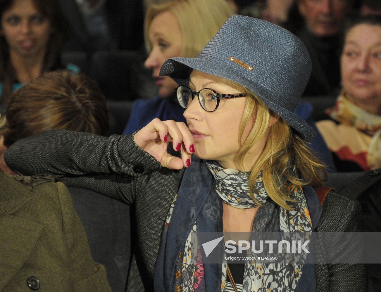 Meeting of Sovremennik Theater actors