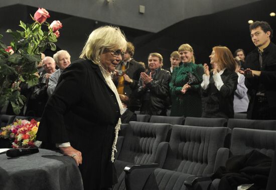 Meeting of Sovremennik Theater actors