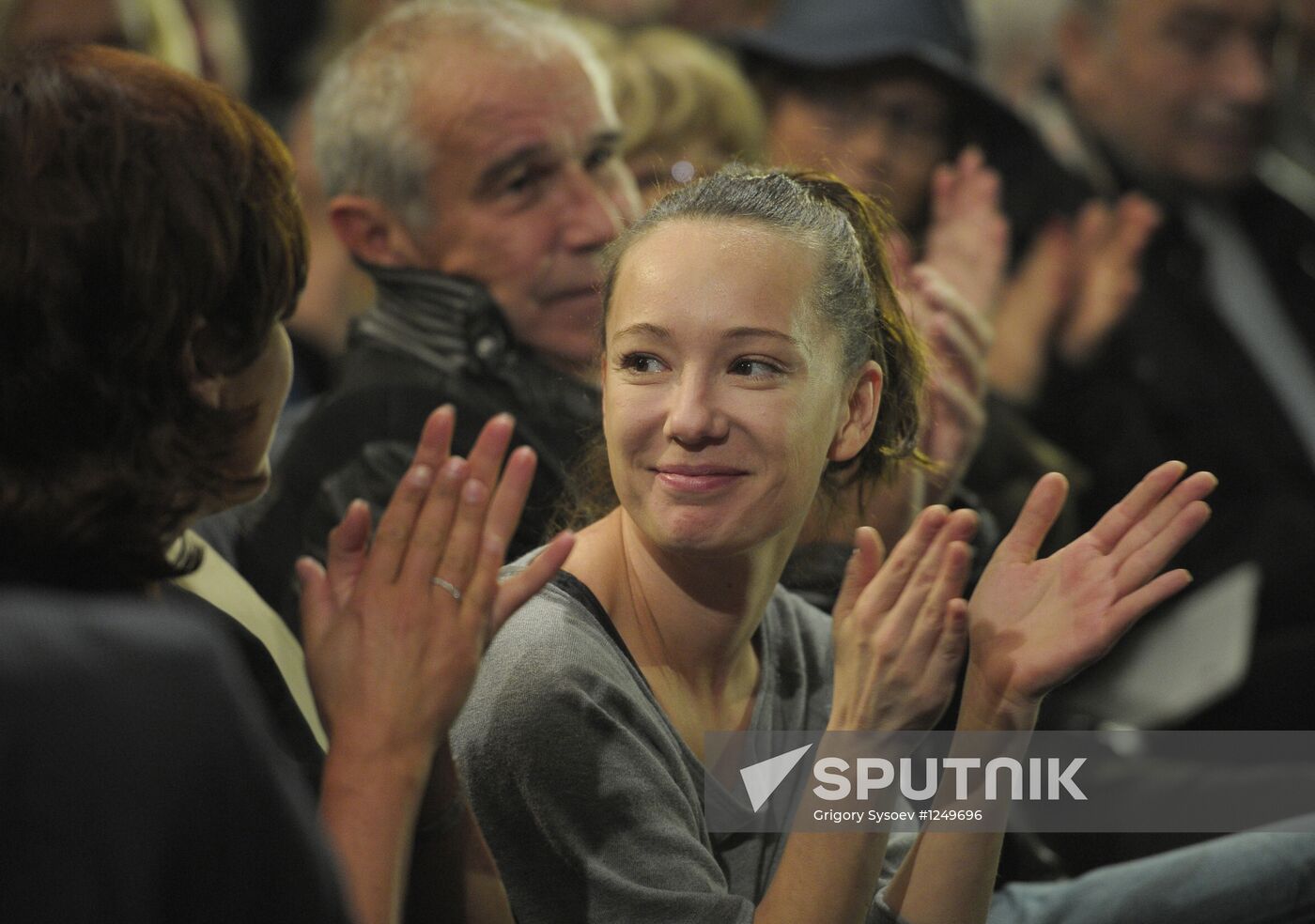 Meeting of Sovremennik Theater actors