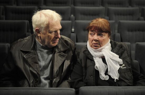 Meeting of Sovremennik Theater actors