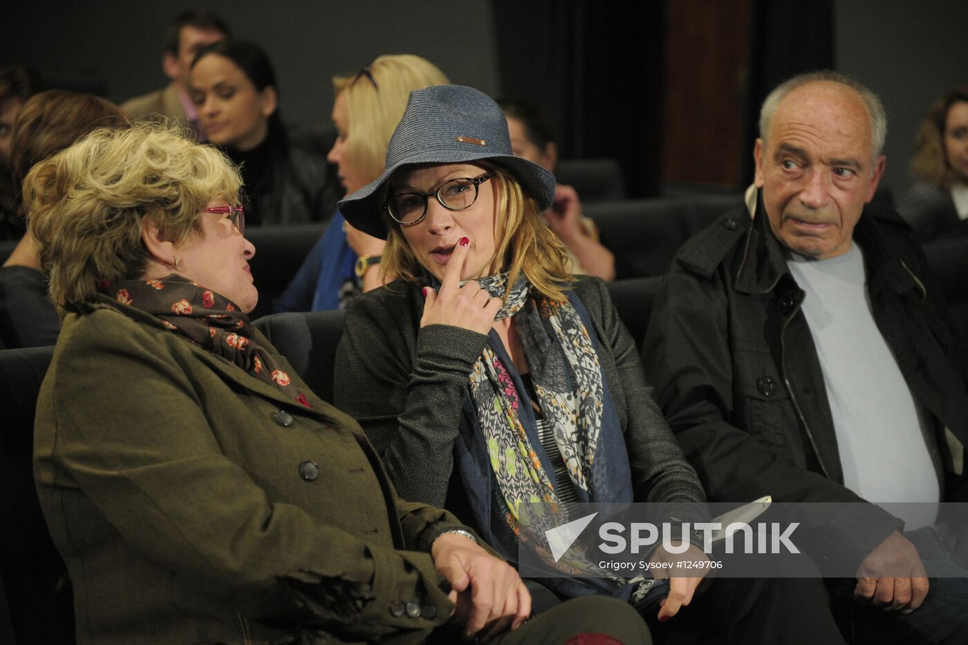 Meeting of Sovremennik Theater actors