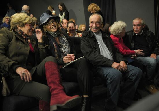 Meeting of Sovremennik Theater actors