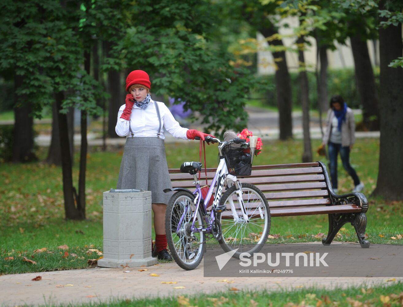 Tweed Ride Moscow in Sokolniki Park