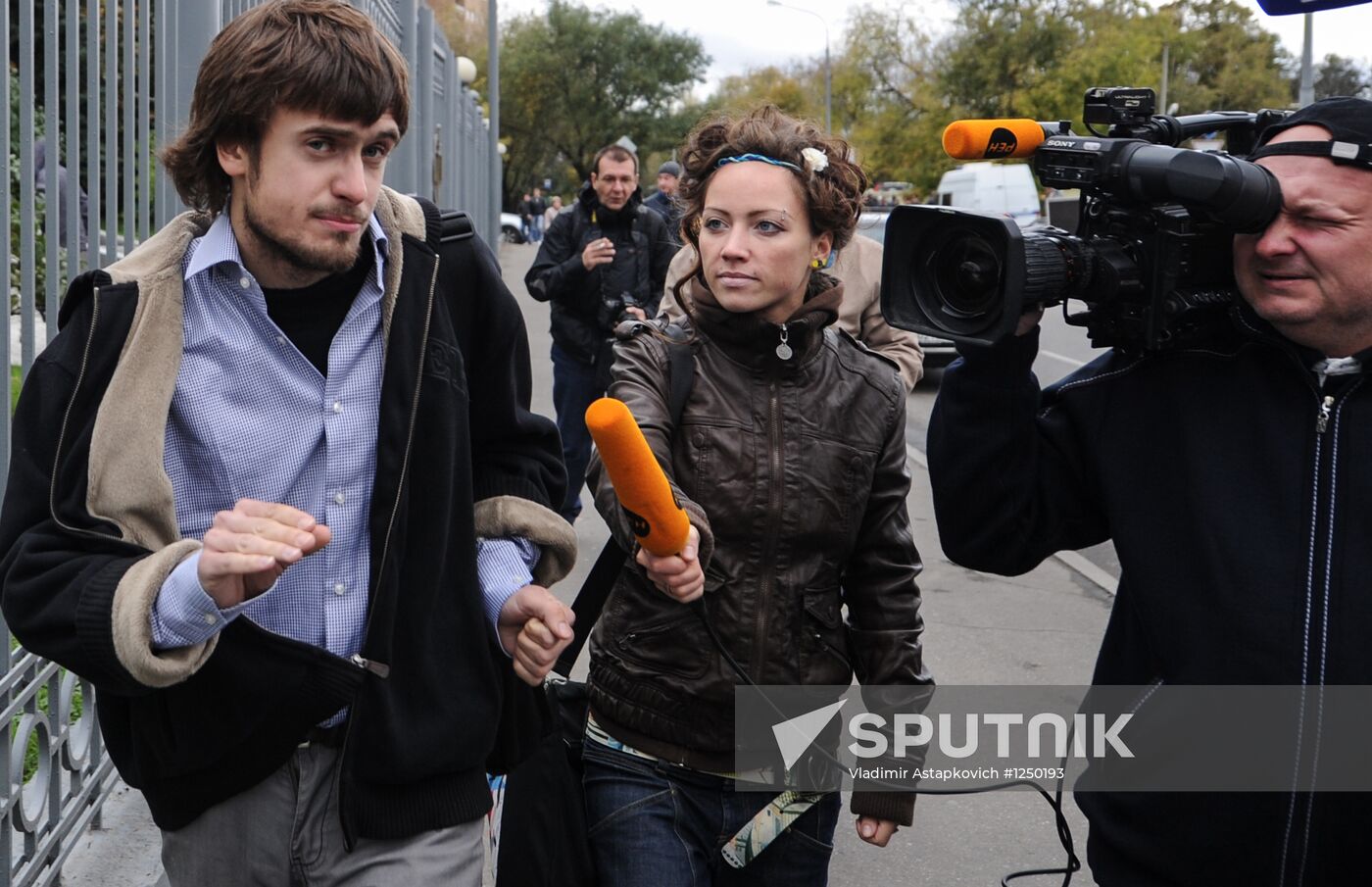 Hearing on defense complaint of punk band Pussy Riot members