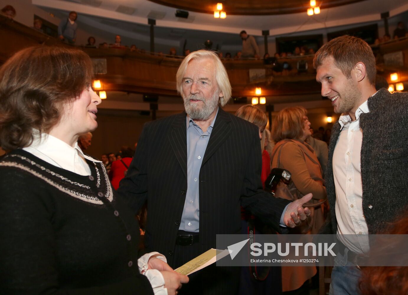 Evening in memory of Oleg Yefremov at Chekhov Art Theater