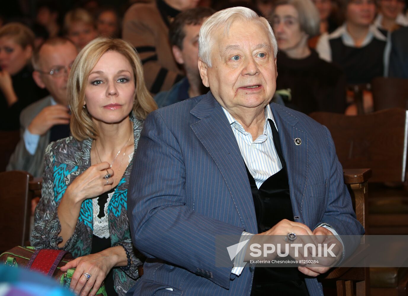 Evening in memory of Oleg Yefremov at Chekhov Art Theater