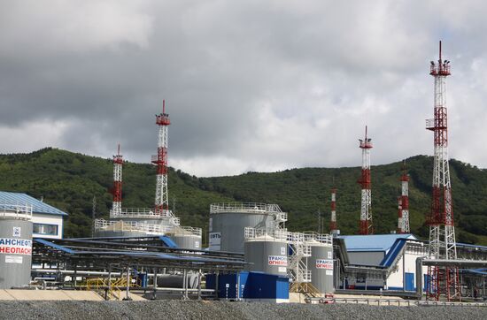 Kozmino oil-loading port in Primorsky Region