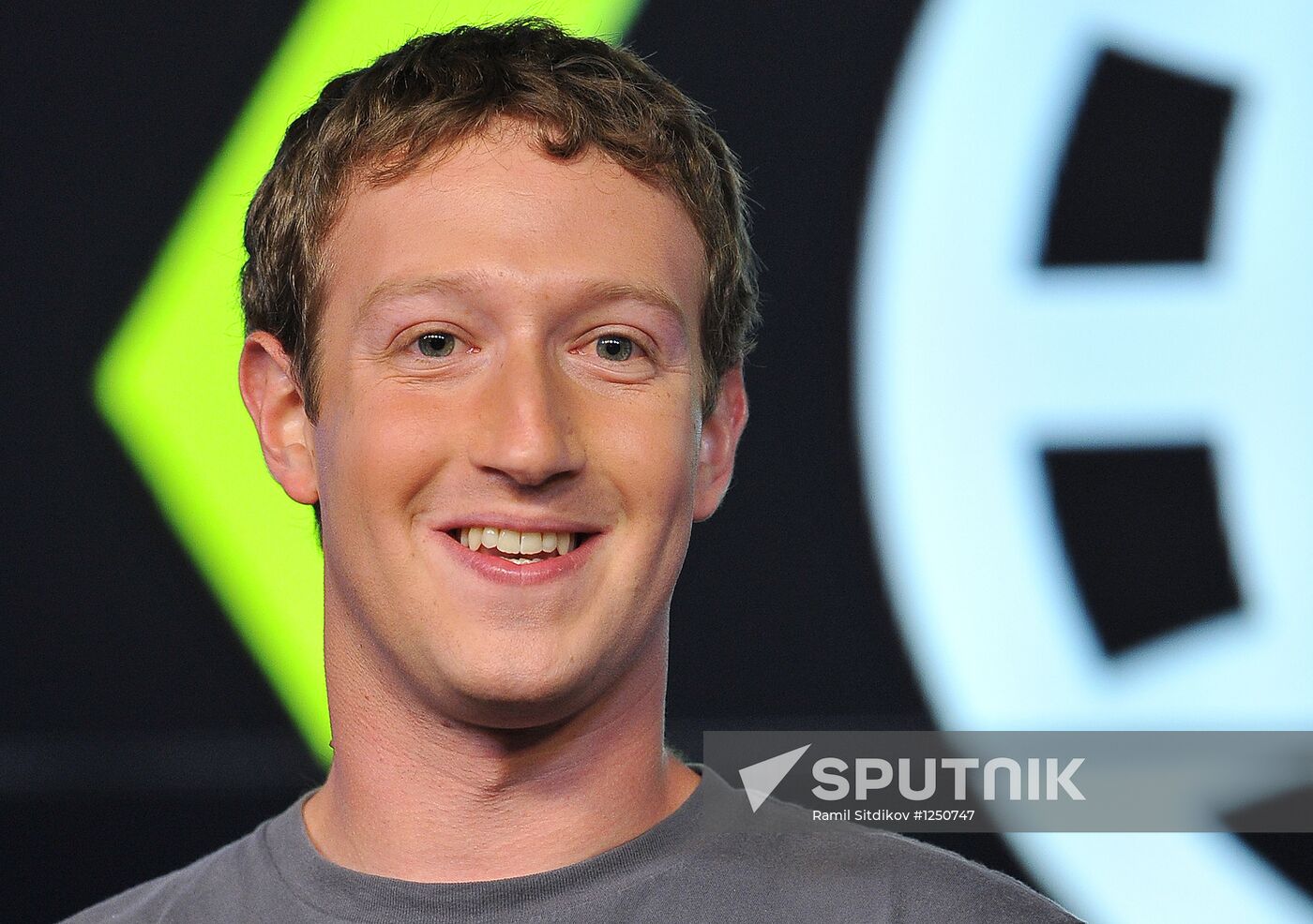Facebook CEO Mark Zuckerberg speaks at Digital October