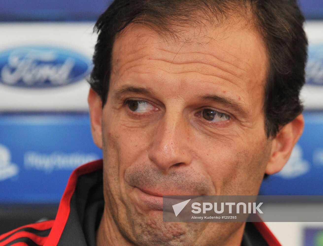 AC Milan's head coach Massimiliano Allegri holds news conference